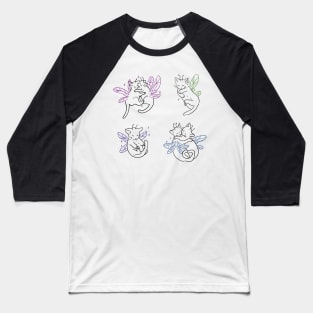 fairy cats Baseball T-Shirt